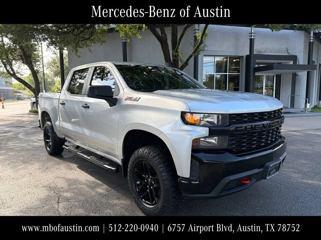 Used 2021 Silver Chevrolet Custom Trail Boss image 1