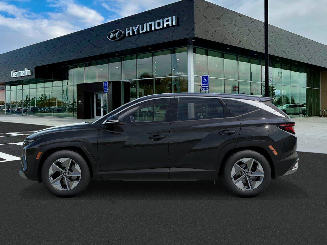 New 2026 Ash Black Hyundai SEL AWD image 3