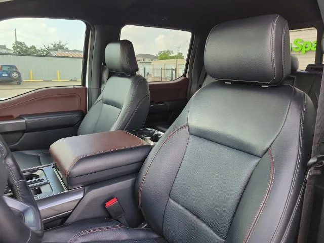 Used 2023 White Metallic Ford Lariat image 14