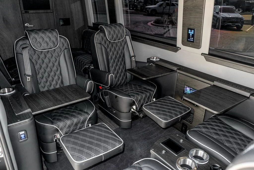 New 2026 Obsidian Black Metallic Midwest Automotive Designs D6 W/ Full Partition image 86