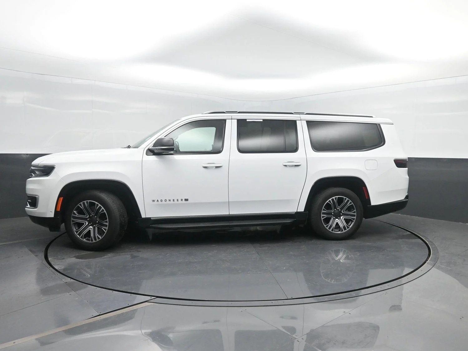 Used 2023 Bright White Clearcoat Jeep Series II image 1