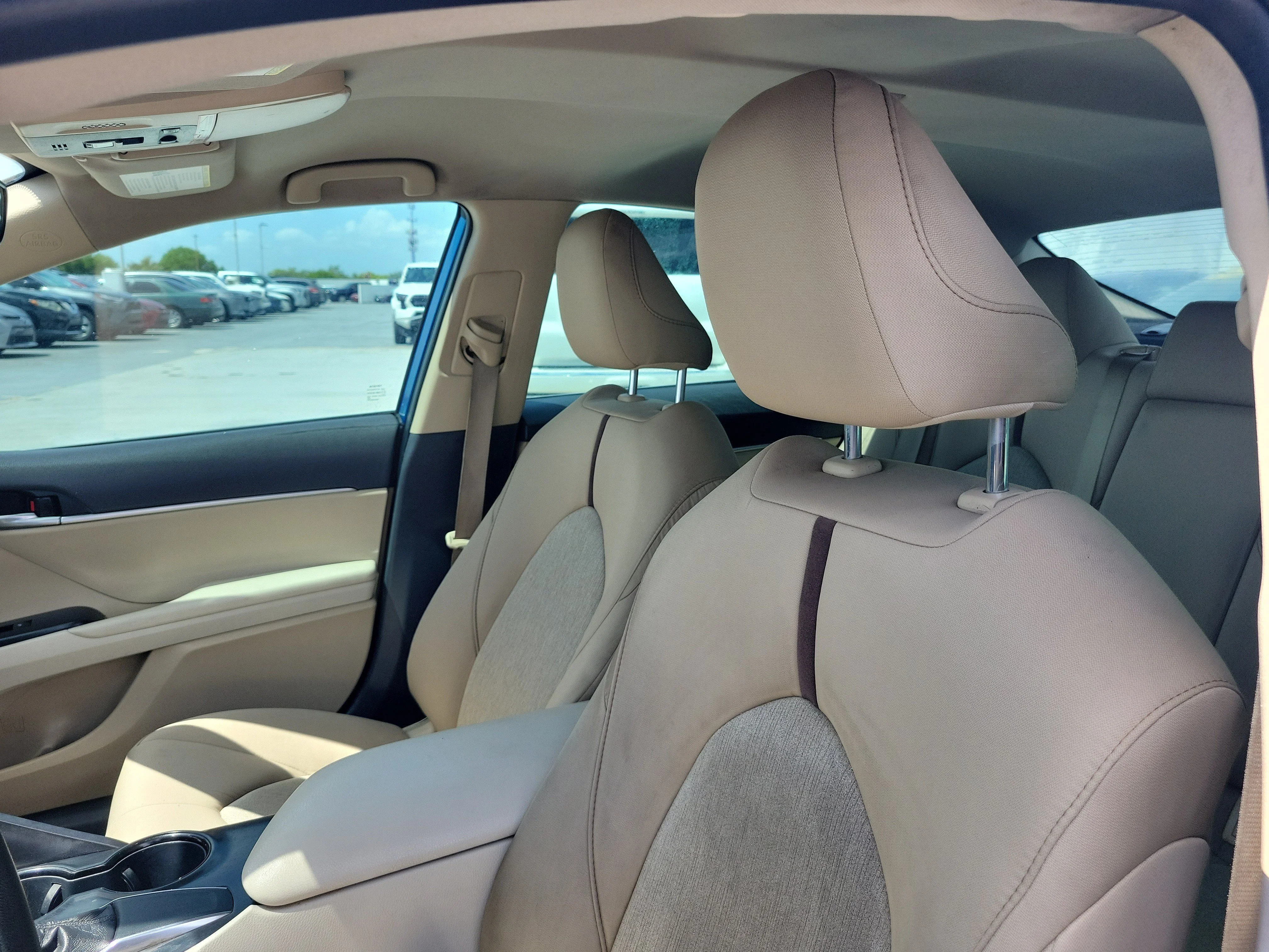 Used 2019 Blue Streak Metallic Toyota LE image 19