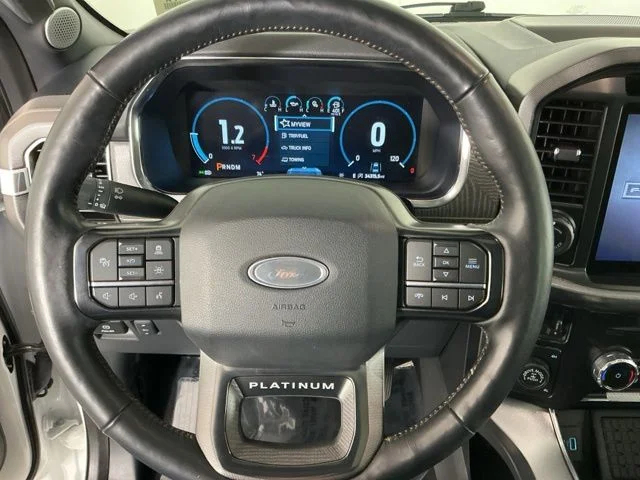 Used 2023 White Metallic Ford Platinum image 20