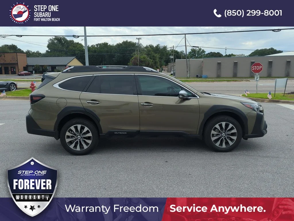 Certified Used 2025 Green Subaru Touring XT image 8