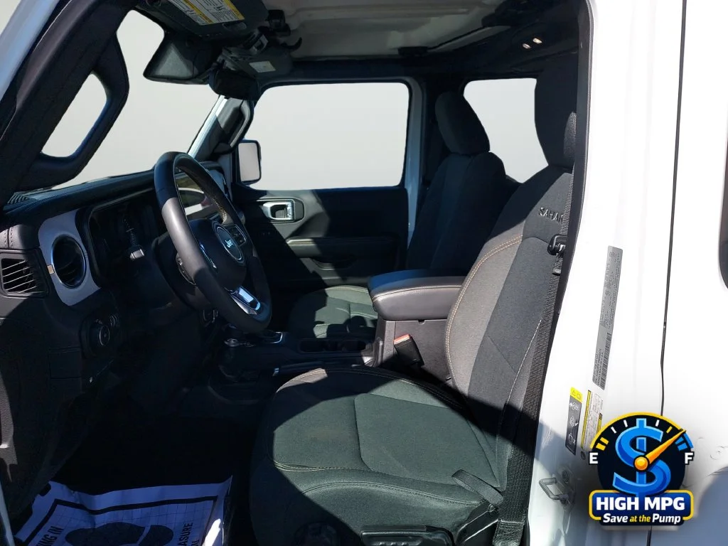 Used 2024 White Jeep Sahara 4xe image 30