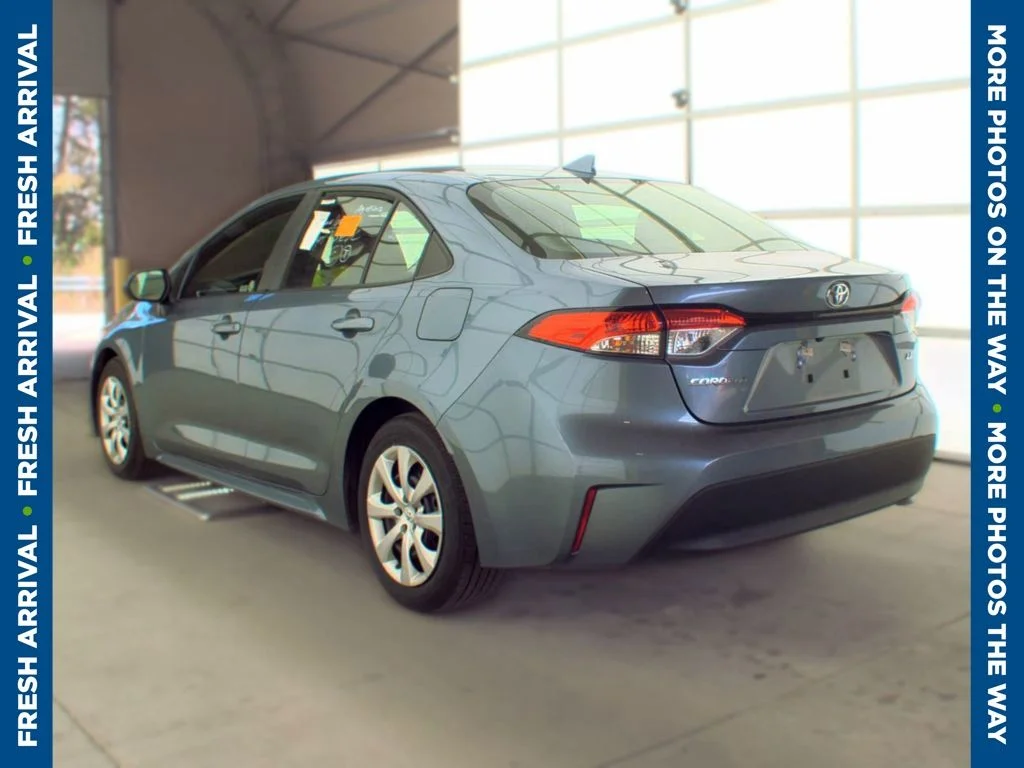 Certified Used 2025 Blue Toyota LE image 4