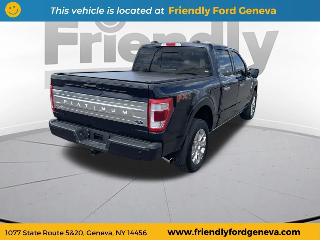Used 2023 Blue Ford Platinum image 5