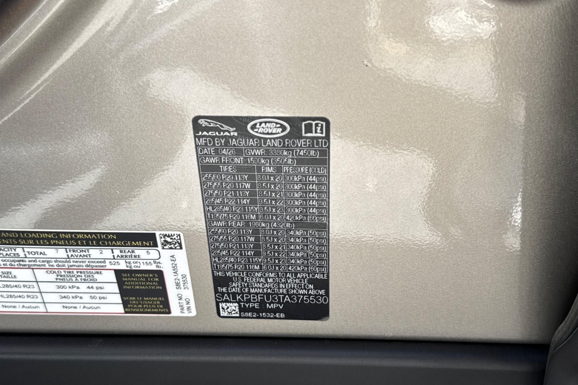 New 2026 Batumi Gold Land Rover SE image 29
