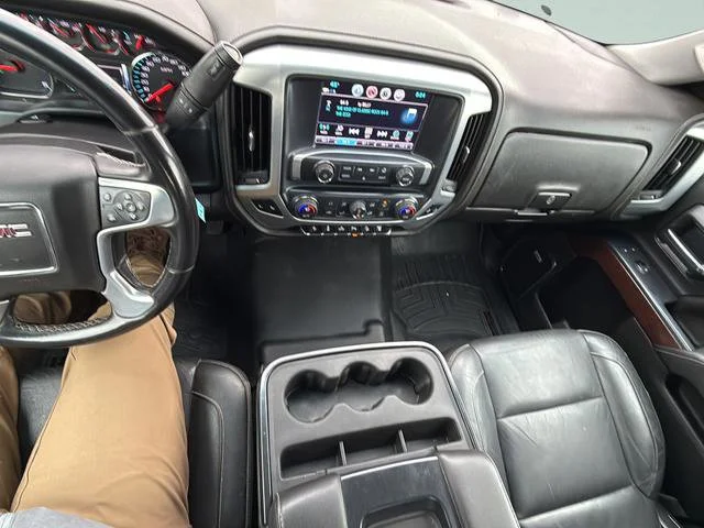 Used 2018 STONE BLUE METALLIC GMC SLT image 18