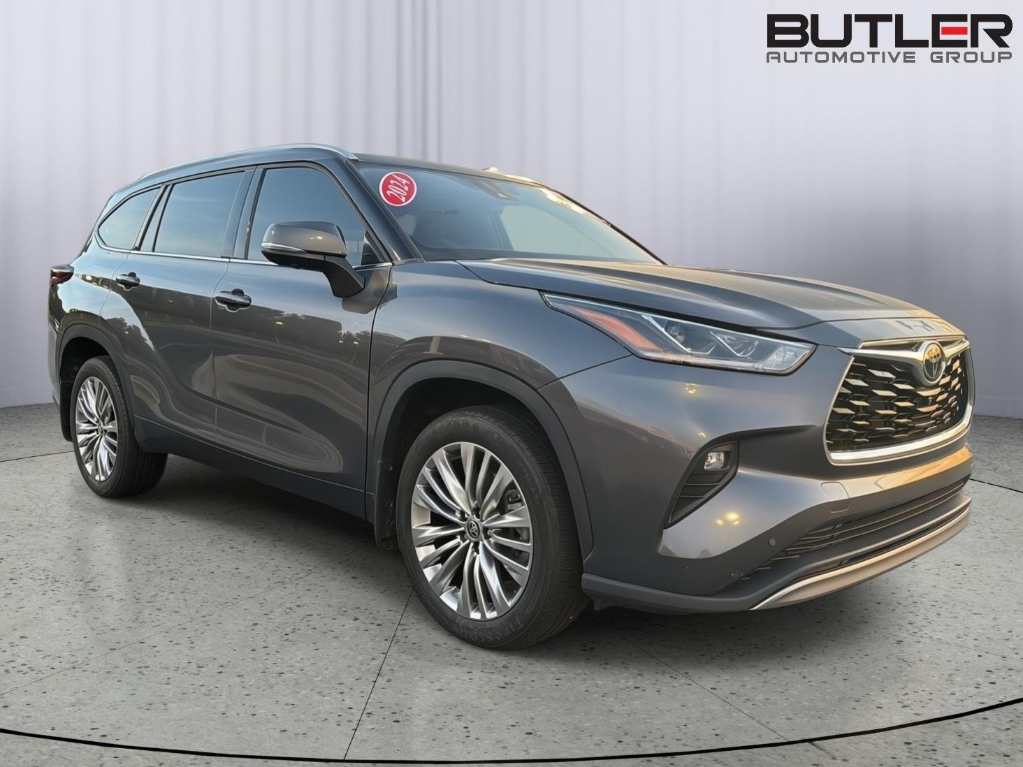 Certified Used 2024 Magnetic Gray Metallic Toyota Platinum image 8