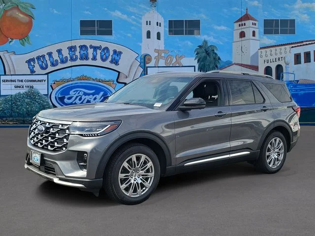 New 2026 Carbonized Gray Metallic Ford Platinum image 2