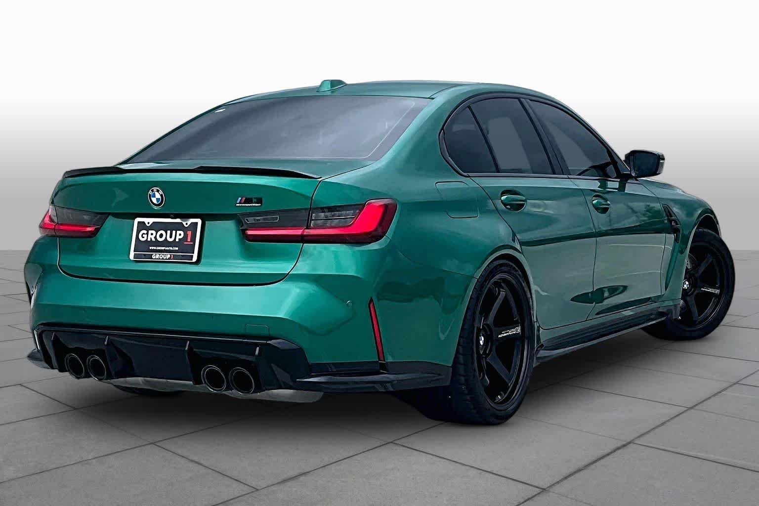 Used 2024 Isle of Man Green Metallic BMW Competition image 12