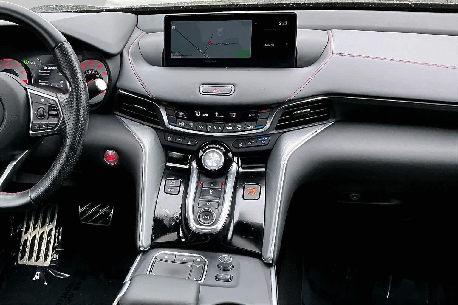 Used 2021 Majestic Black Pearl Acura w/A-Spec Package image 7