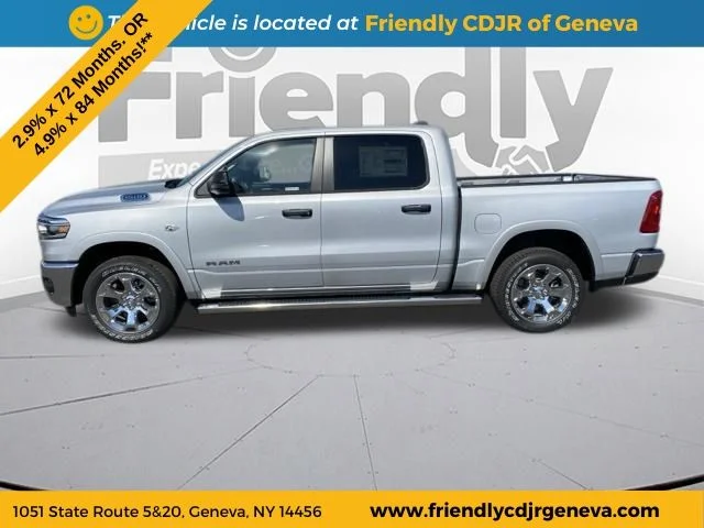 New 2026 Silver Zynith Exterior Paint RAM Big Horn/Lone Star image 2