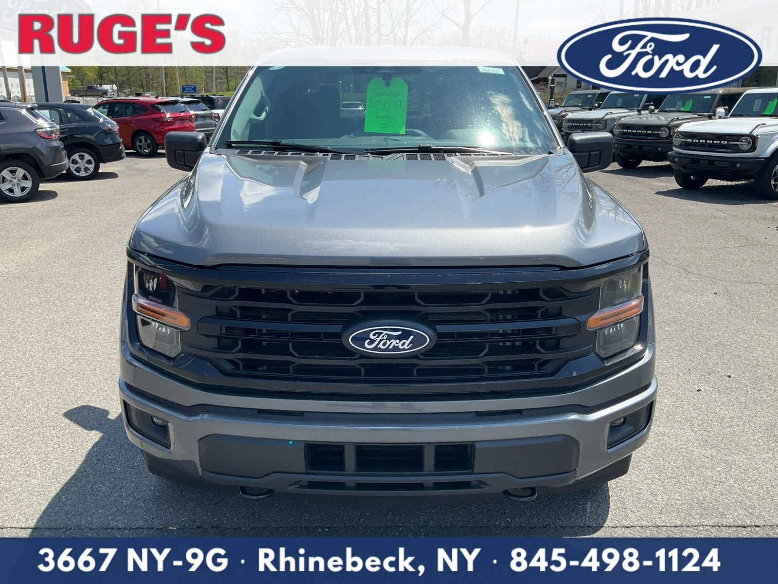 New 2026 Carbonized Gray Metallic Ford XLT image 8