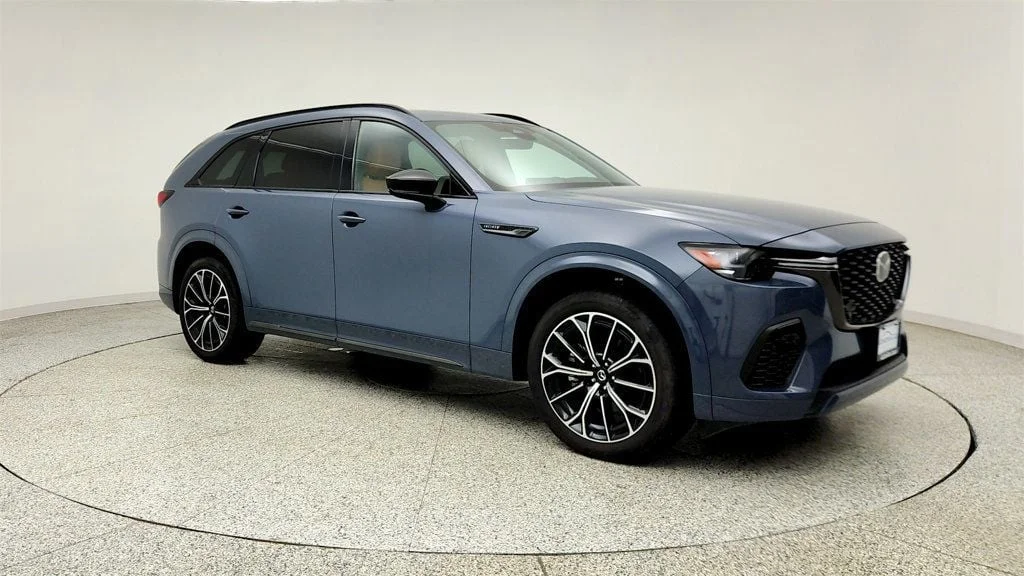Used 2025 Polymetal Gray Metallic Mazda 3.3 Turbo S Premium Plus Package AWD w/ Premier Tow Pkg image 3