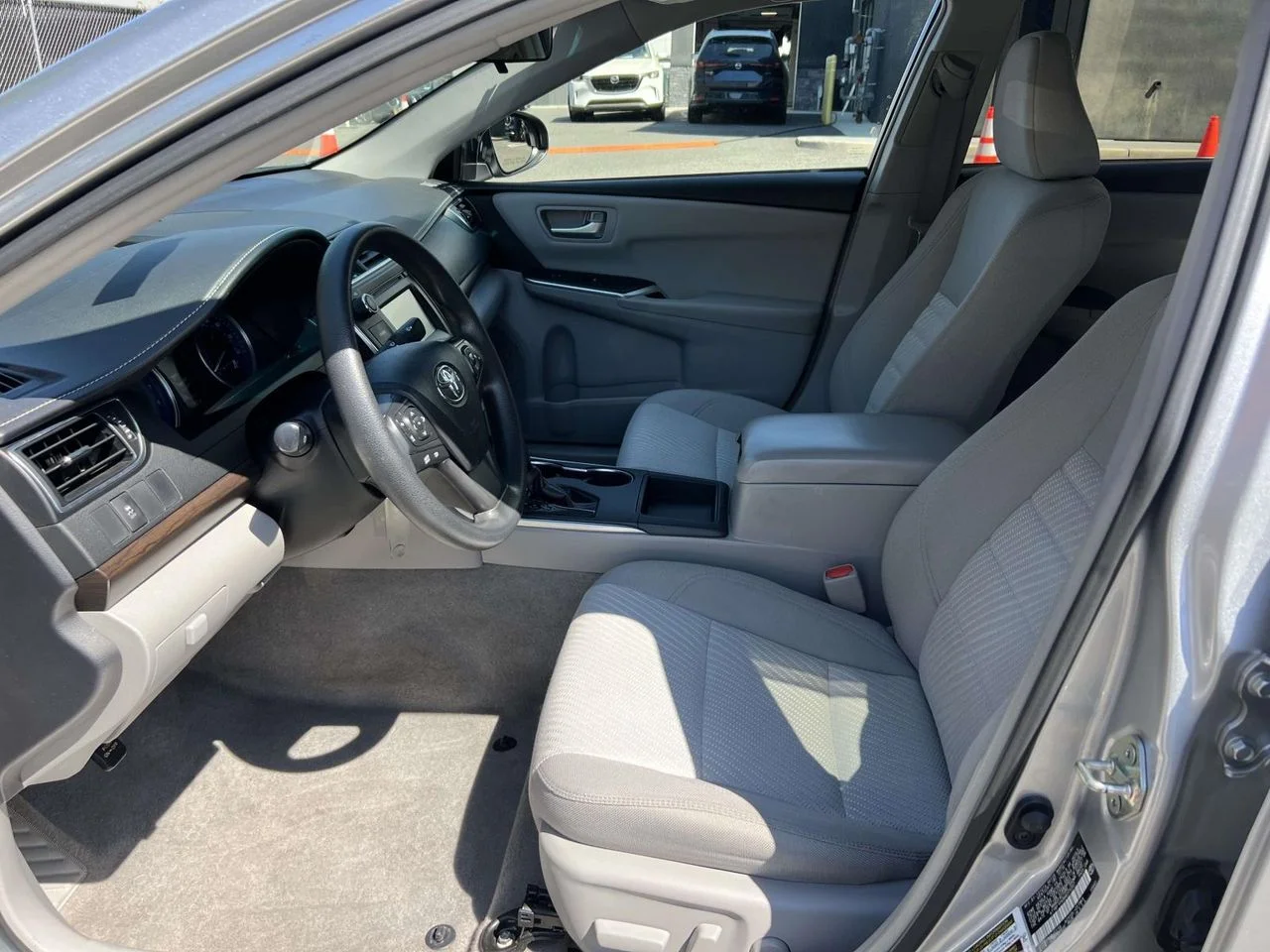 Used 2017 Celestial Silver Metallic Toyota LE image 25