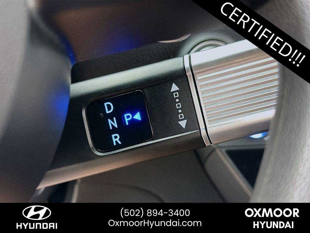 Certified Used 2024 Transmission Blue Hyundai SEL image 16