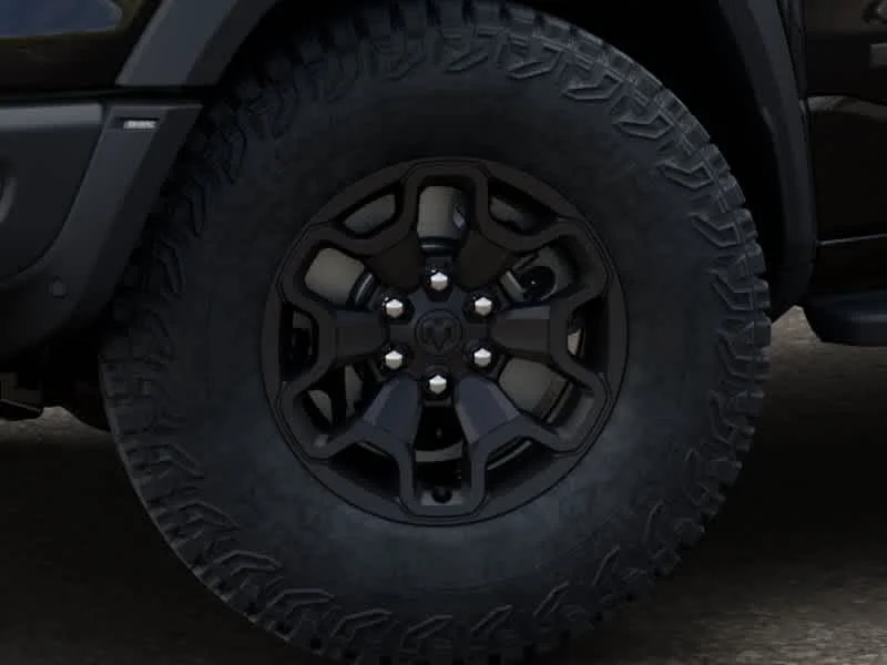 New 2027 Diamond Black Crystal Pearl-Coat Exterior Paint RAM TRX SRT image 8