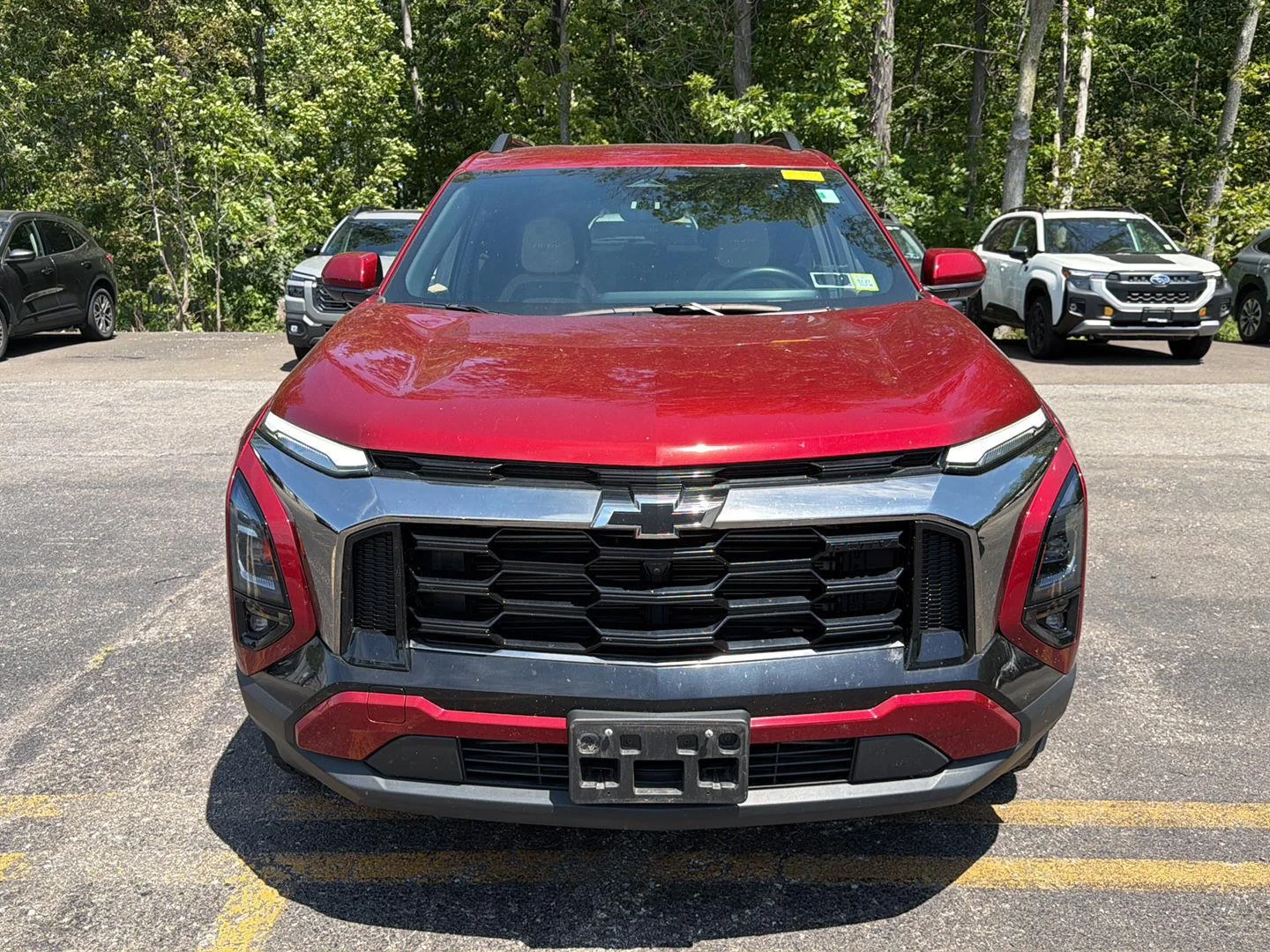 Used 2025 Radiant Red Tintcoat Chevrolet AWD ACTIV image 11