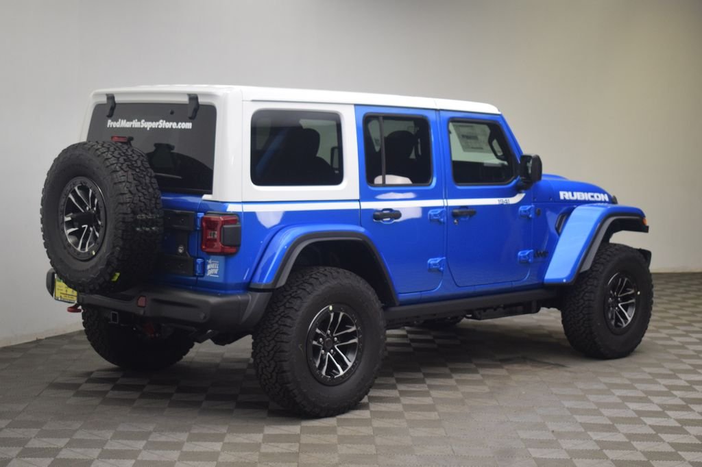 New 2026 Hydro Blue Pearlcoat Jeep Rubicon X image 3