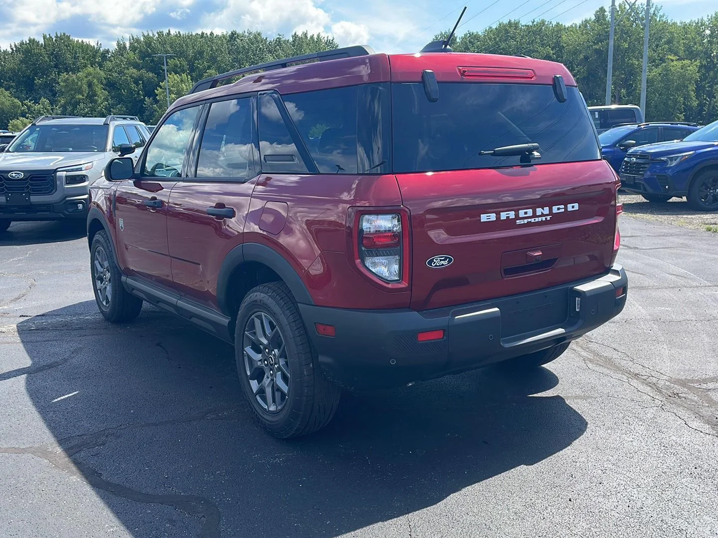 New 2026 Ruby Red Metallic Tinted Clearcoat Ford Big Bend image 3