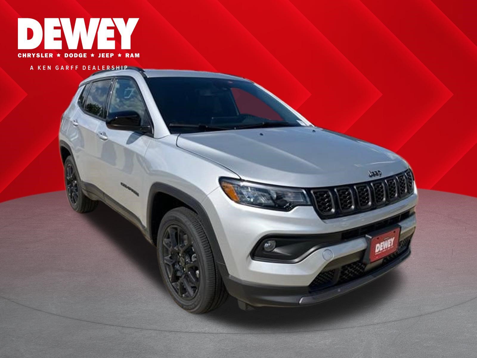 New 2026 Silver Zynith Metallic Clear-Coat Exterior Paint Jeep Latitude Altitude image 1