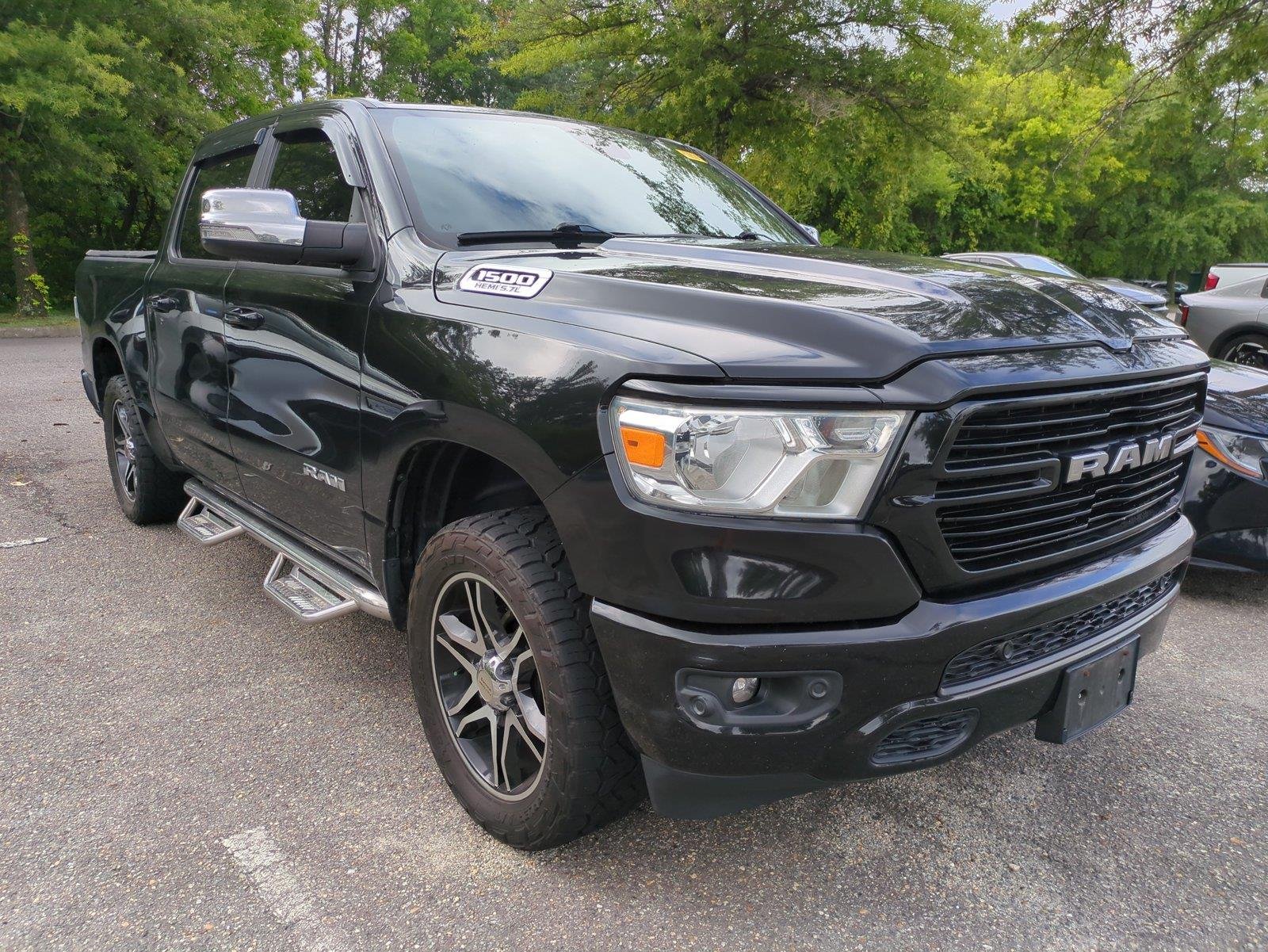 Used 2019 Diamond Black Crystal Pearlcoat Ram Big Horn/Lone Star image 1