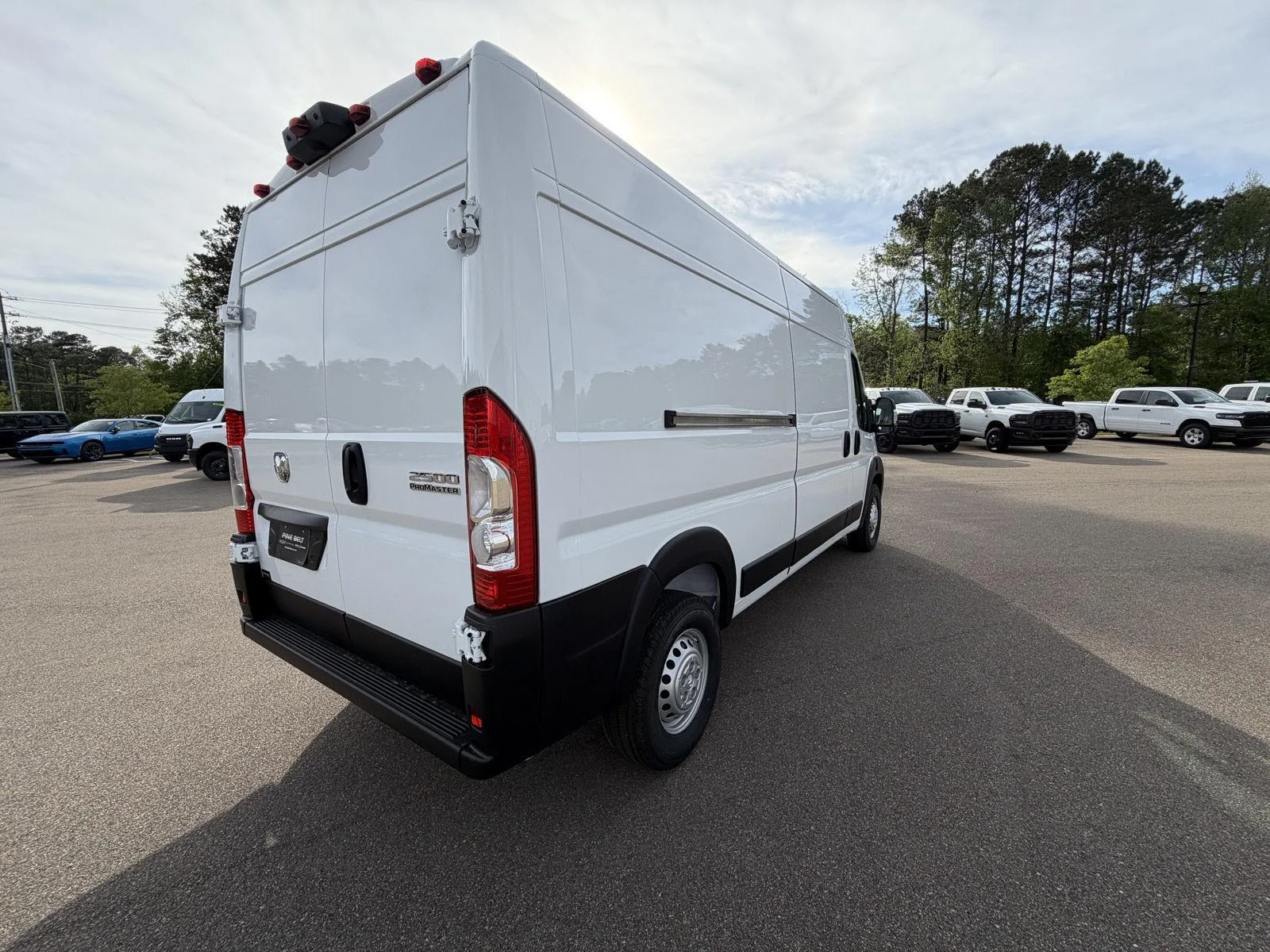 New 2026 Bright White Clear-Coat Exterior Paint RAM Tradesman image 6