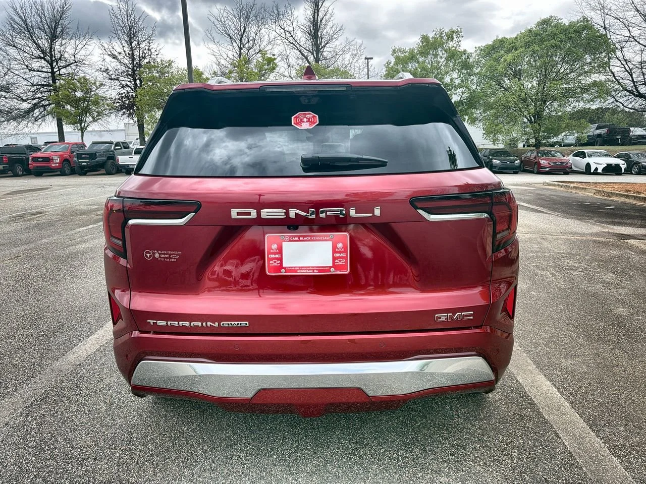 New 2026 Volcanic Red Tintcoat GMC Denali image 7