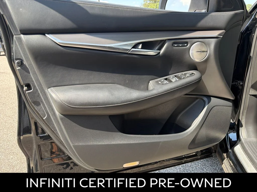 Certified Used 2023 Black Obsidian INFINITI LUXE image 26