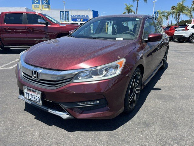 Used 2017 Maroon Honda Sport image 2