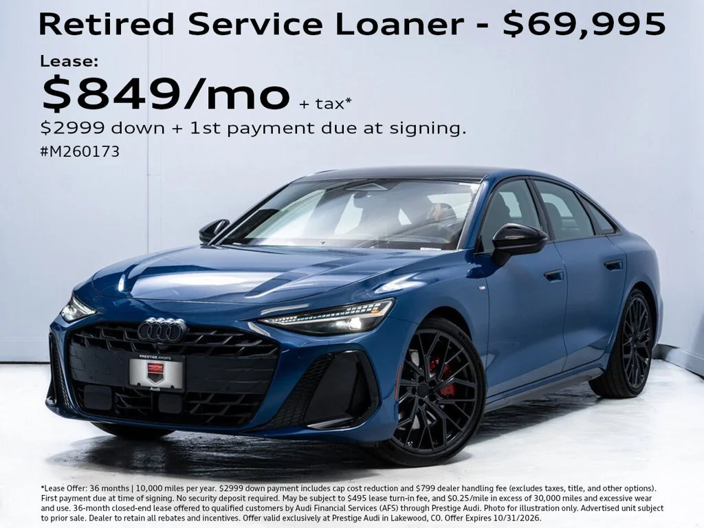 Used 2026 Ascari Blue Metallic Audi Prestige image 1