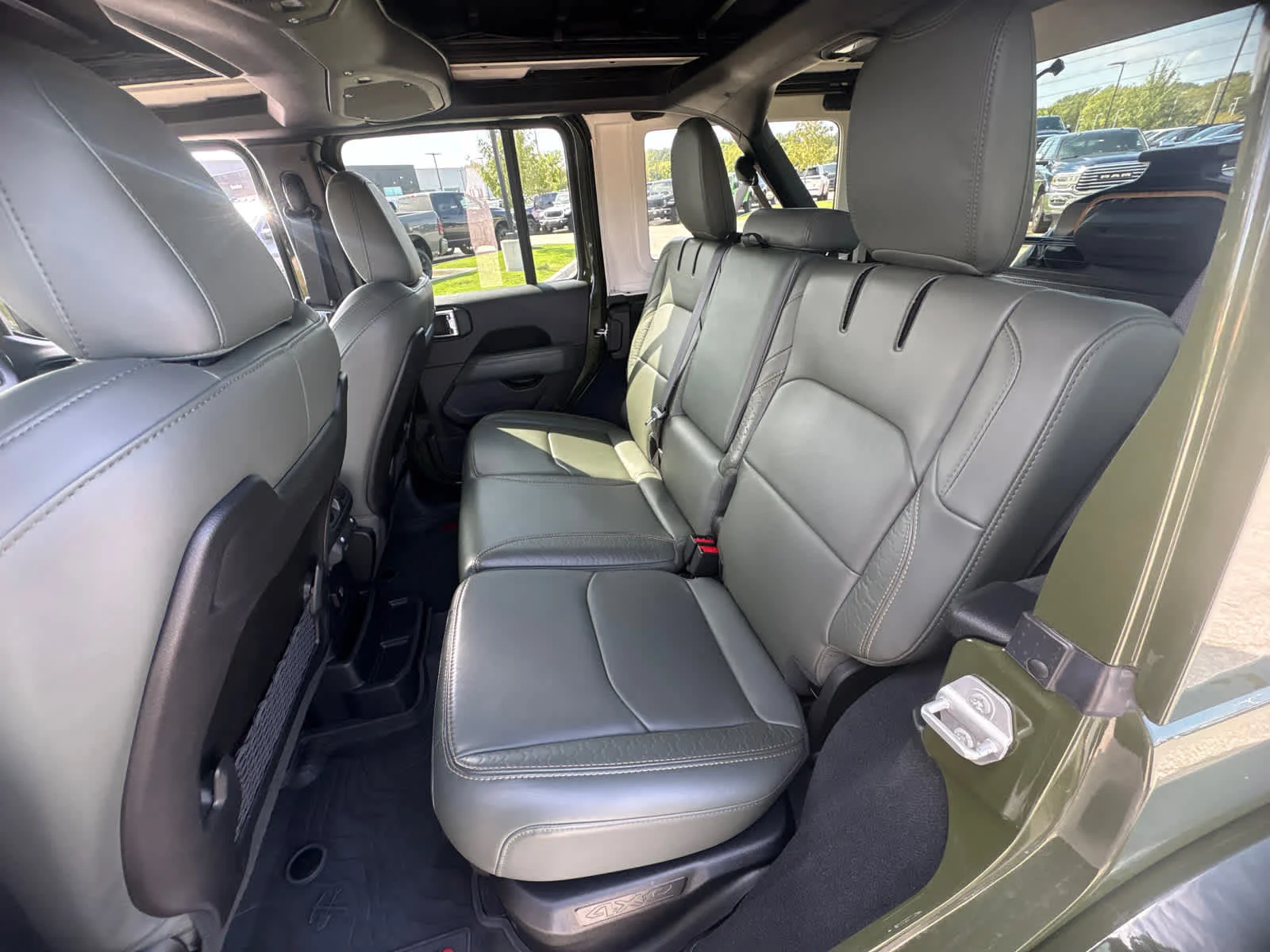 Used 2024 Sarge Green Clearcoat Jeep High Altitude image 13