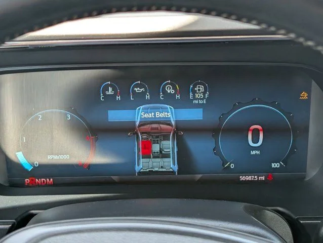 Used 2024 Blue Metallic Ford Lariat image 28