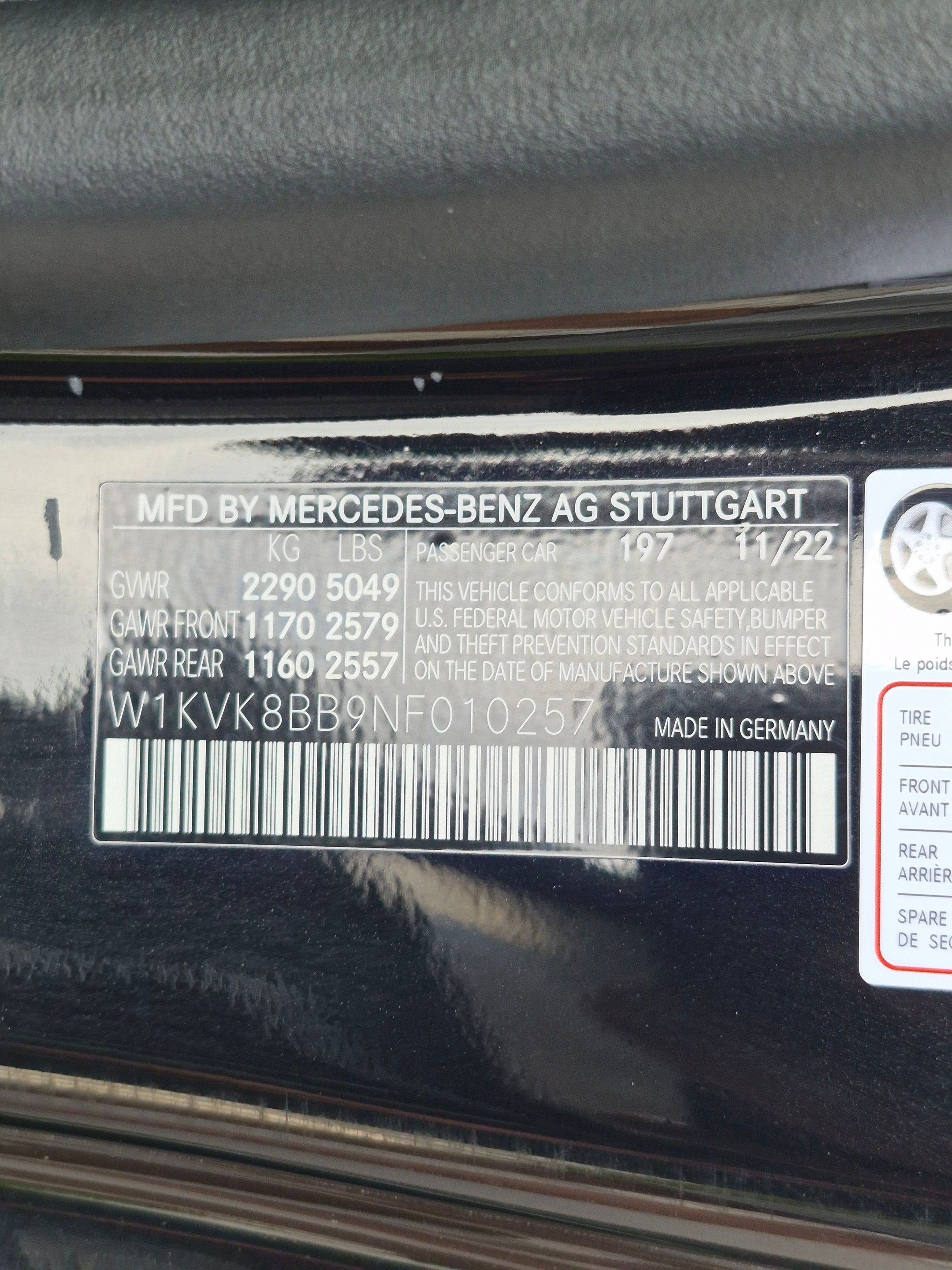 Certified Used 2022 Obsidian Black Metallic Mercedes-Benz AMG® SL 63 image 32