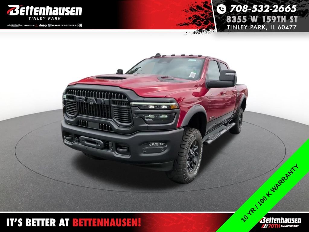 New 2026 Molten Red Pearl-Coat Exterior Paint RAM Power Wagon image 13