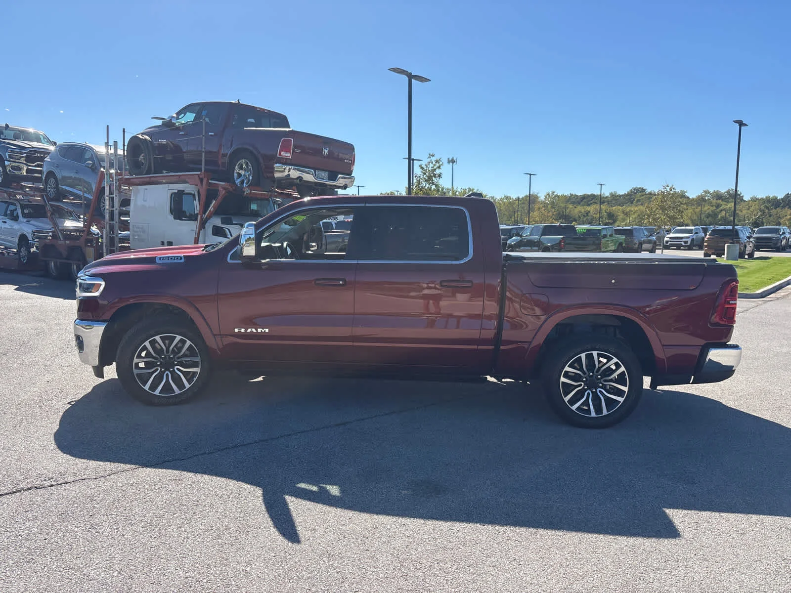 Used 2026 Delmonico Red Pearlcoat Ram Longhorn image 6