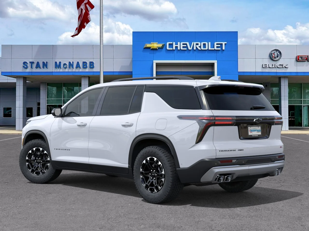 New 2027 Polar White Tricoat Chevrolet Z71 image 3