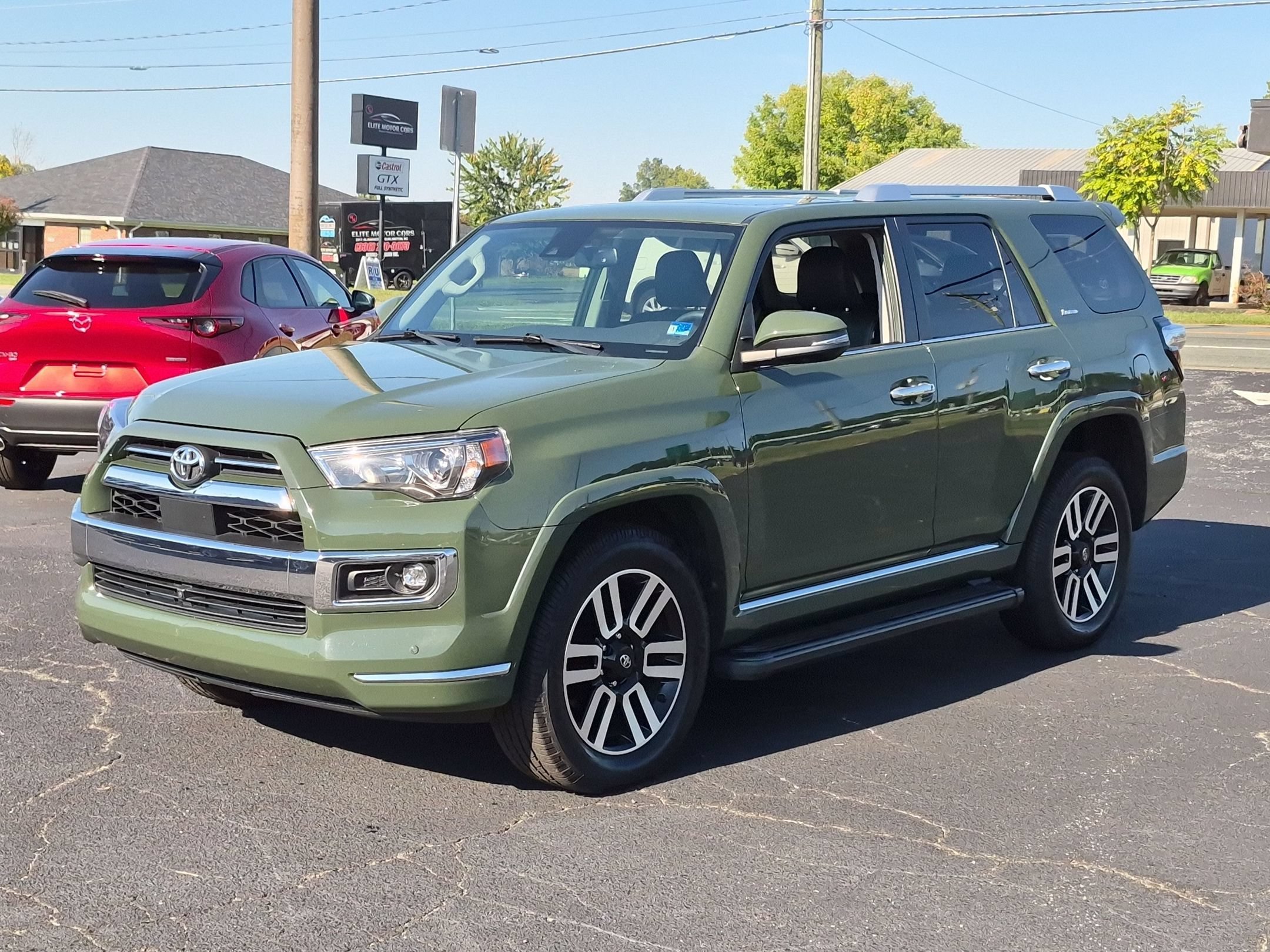 Used 2022 Army Green Toyota Limited image 1