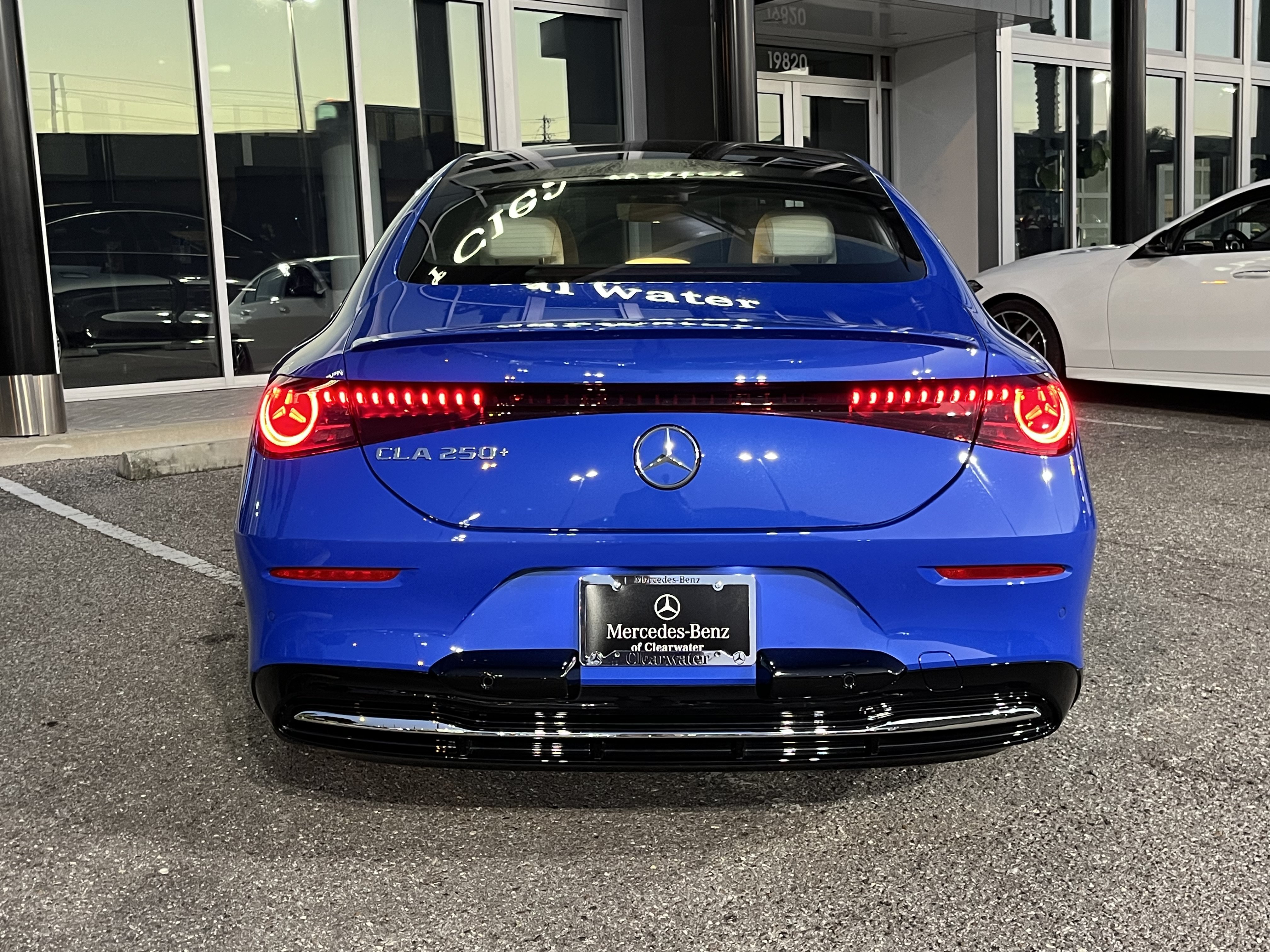 New 2026 Sky Blue Metallic Mercedes-Benz CLA 250+ image 5