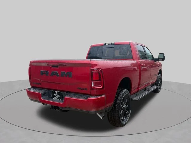 New 2026 Molten Red Pearl-Coat Exterior Paint RAM Laramie image 4