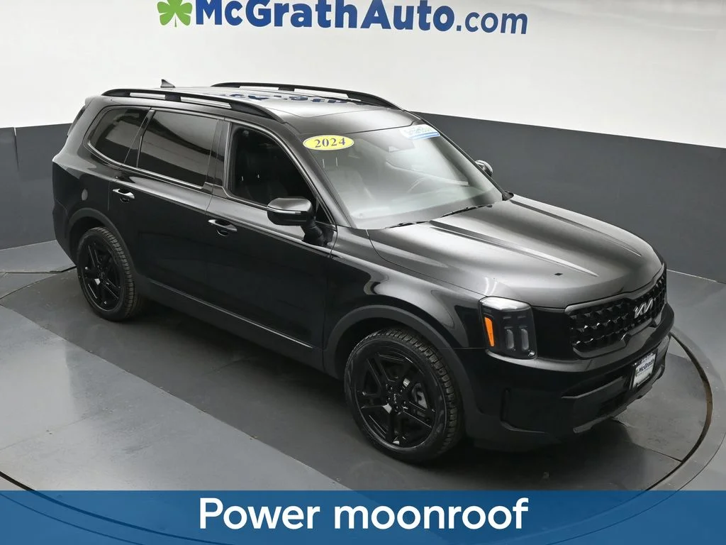 Certified Used 2024 Black Kia EX X-Line image 3