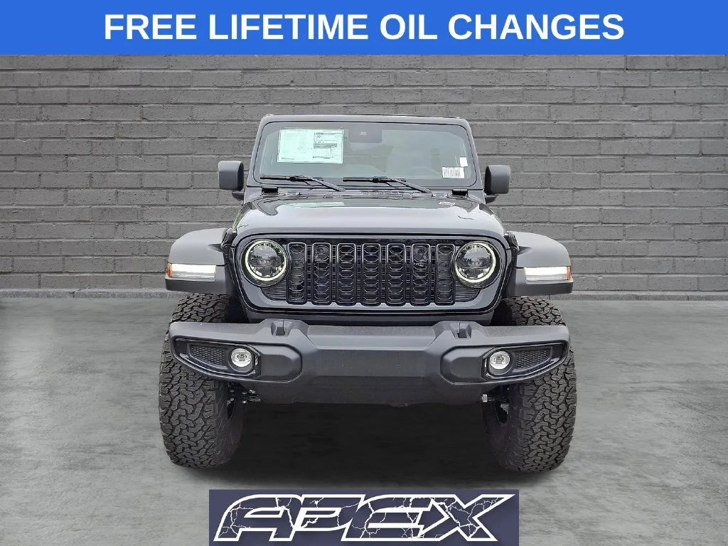 New 2025 Black Clear-Coat Exterior Paint Jeep Willys image 2