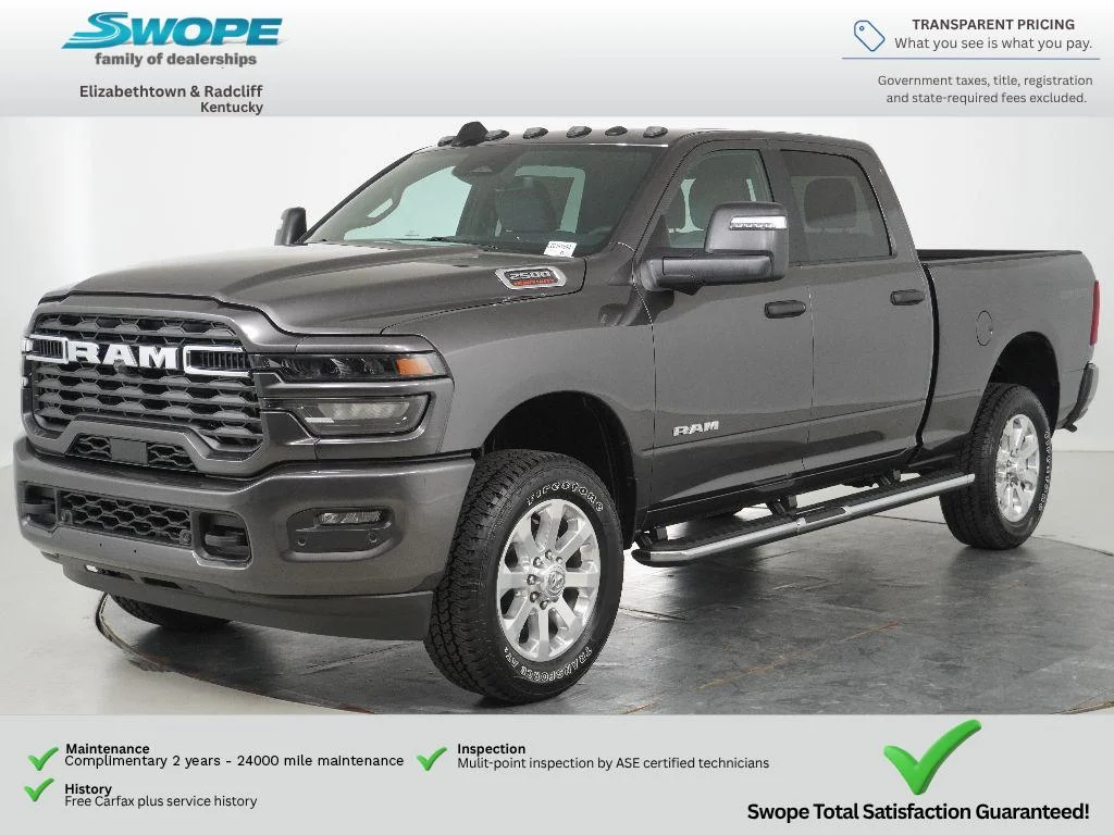 New 2026 Granite Crystal Metallic Clearcoat RAM Big Horn image 7