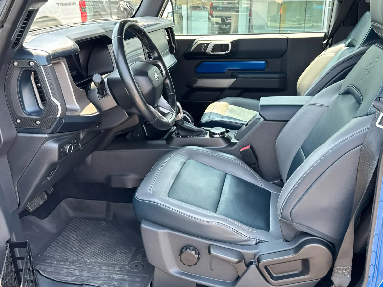 Used 2021 Lightning Blue Metallic Ford First Edition image 24