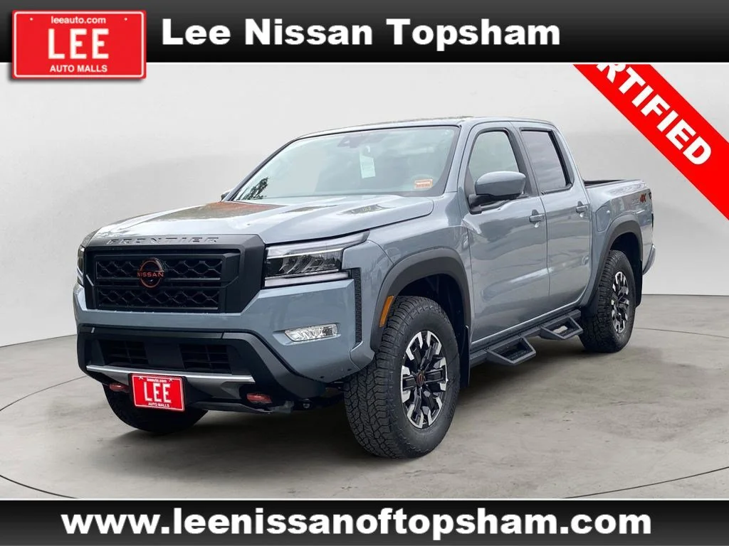 Certified Used 2023 Boulder Gray Pearl Nissan PRO-4X image 1