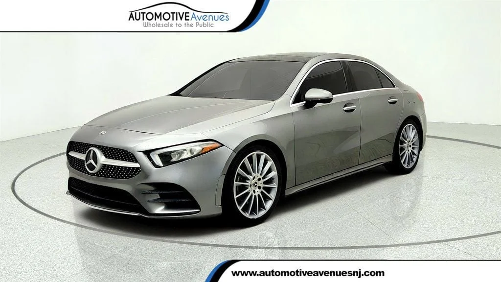 Used 2019 Mountain Grey Metallic Mercedes-Benz A 220 Sedan w/ AMG® Line & Premium Pkgs + 19