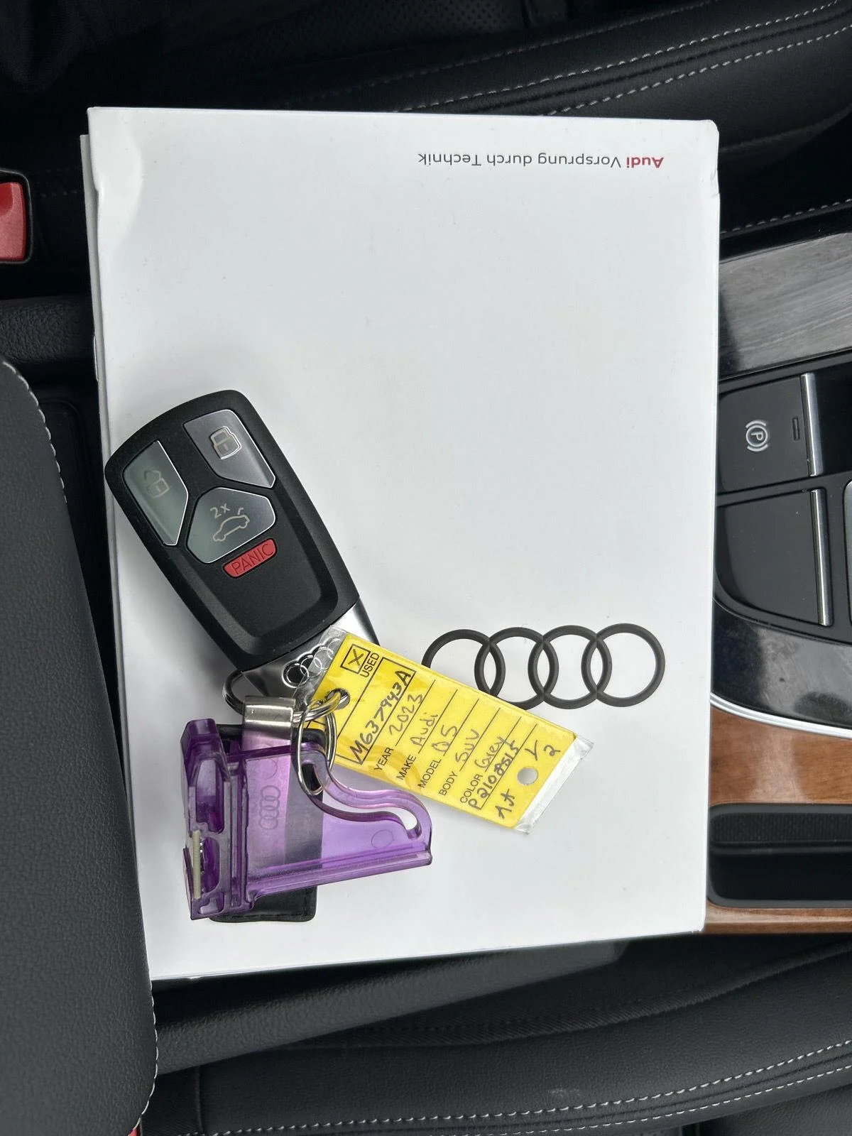 Used 2023 Daytona Gray Pearl Effect Audi S line Prestige image 24