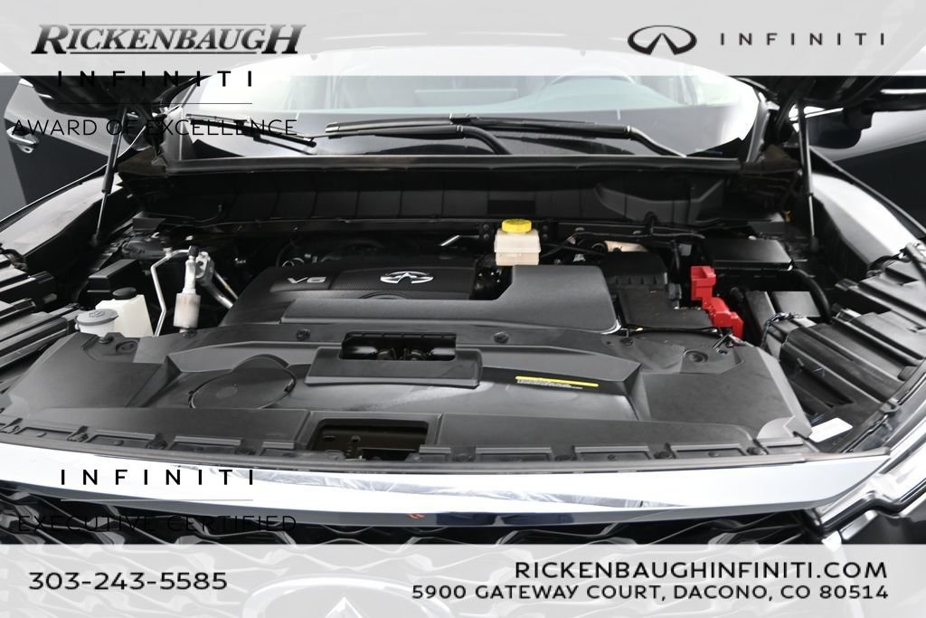Certified Used 2023 Black INFINITI LUXE image 21